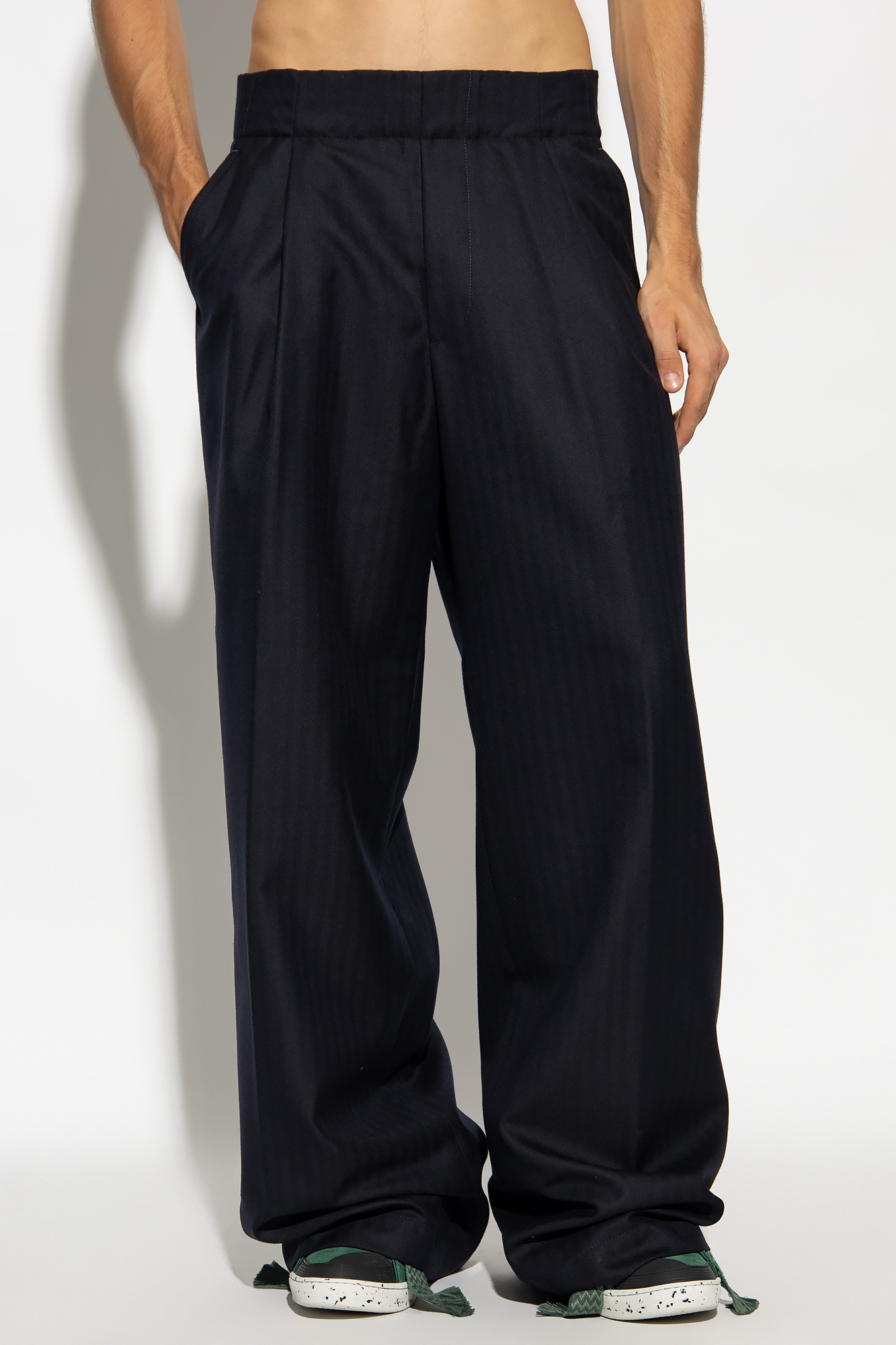 Dries Van Noten Wool trousers | Men's Clothing | Vitkac